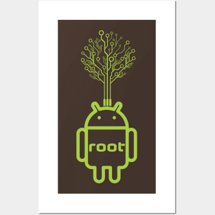 Android Root Posters and Art